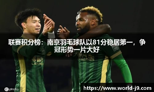 联赛积分榜：南京羽毛球队以81分稳居第一，争冠形势一片大好